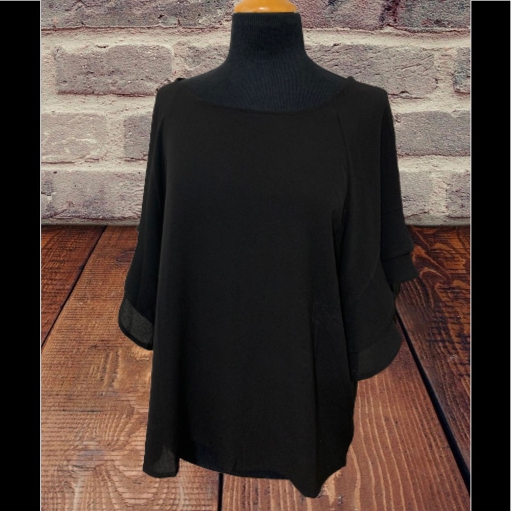 Women’s Umgee blouse top shirt black size small